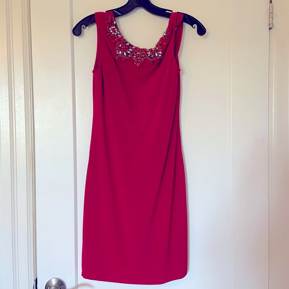 Not your typical red dress!